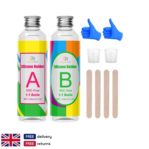 Silicone mold making kit 240ml - making,