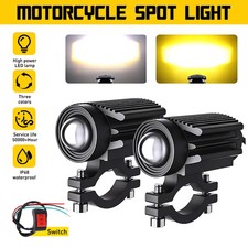 Pair 100W Motorcycle Headlight