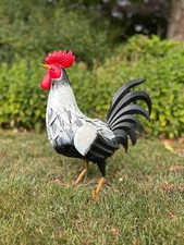 Decorative Black & White Metal