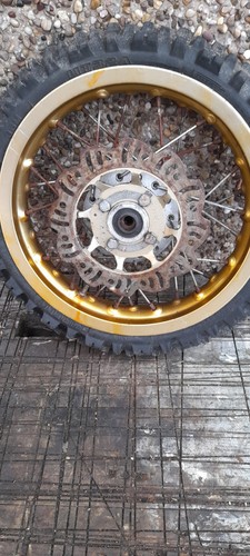 Pitbike inch front gold rim - inch,