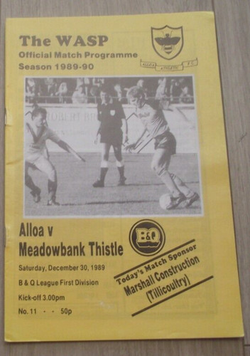 1989 alloa athletic - , (dec)