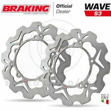 Pair Of 2 Wave Discs S38020