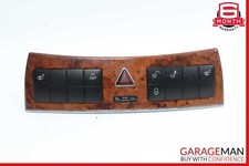 05-09 Mercedes W209 CLK350 Dash Heated Seat ESP Hazard Light Switch Control Wood