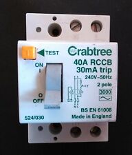 Crabtree SB6000 524/030 2 Pole