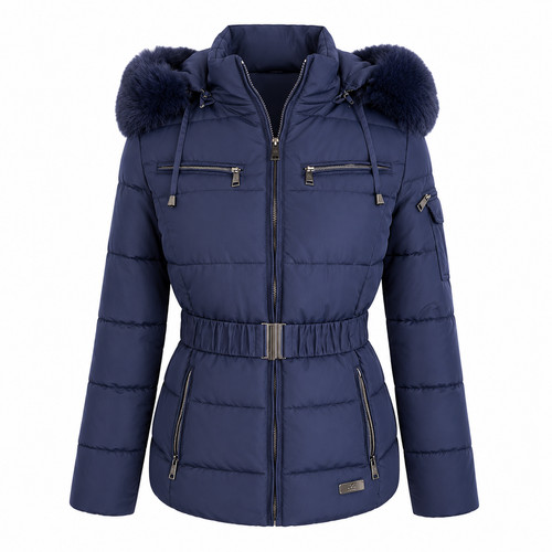 Women padded puffer - puffer, jacket