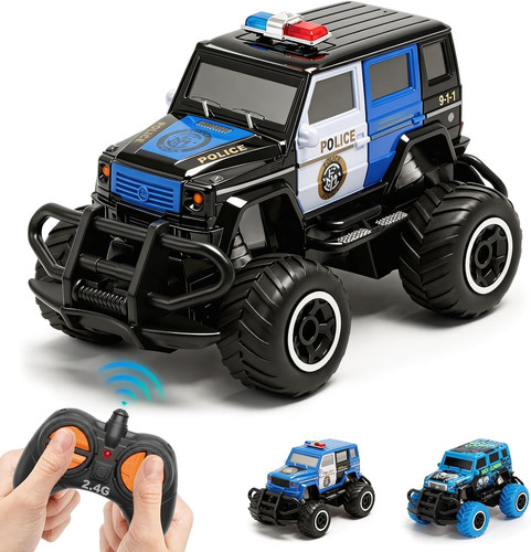 Small 4ghz police car remote - small,
