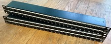 Signex Q-Patch Patchbay 48 Way x2  Used