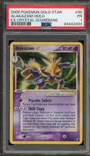 Pokemon Alakazam Gold Star EX