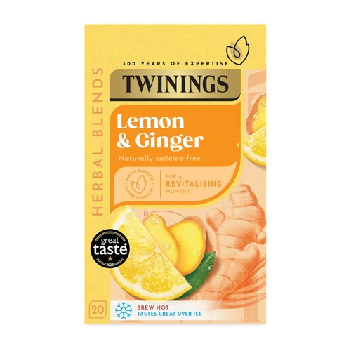 Twinings lemon and - lemon, ginger