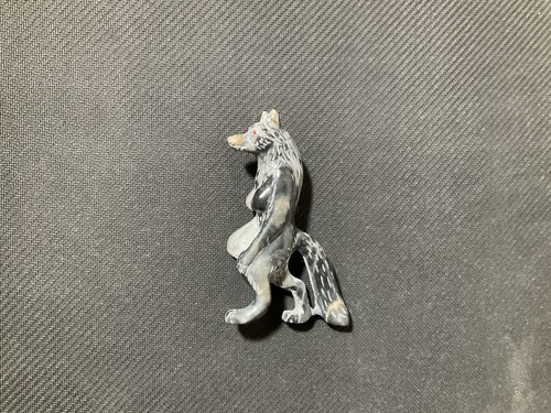 Signed zuni wolf woman - wolf, fetish