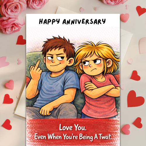 Funny rude happy anniversary - funny,