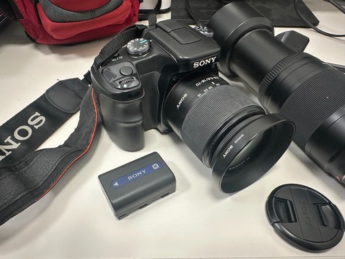 Sony alpha100 dslr - sony, camera