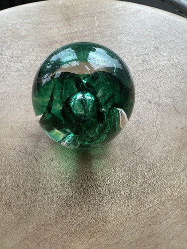 Vintage old handmade handblown - vintage,