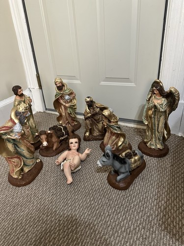Piece christmas nativity - christmas,