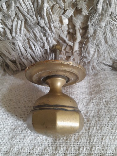 Vintage hexagonal brass - vintage,