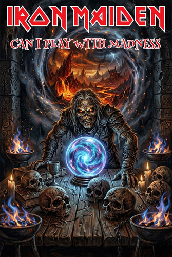 Iron maiden sew on patch - ,