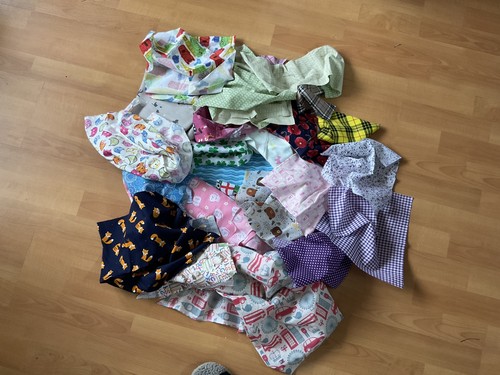 500g mixed cotton fabric - mixed,