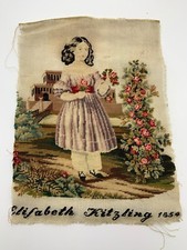 1854 Embroidery Sampler Fine