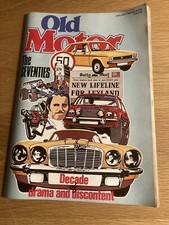 Old motor magazine - old,