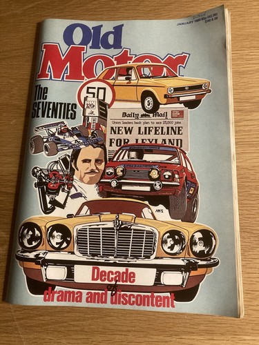 Old motor magazine - old,