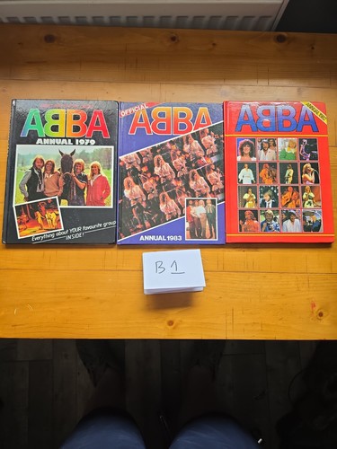 Abba annuals 1979 3x - abba,