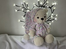 Hand Crochet In Chenille Yarn