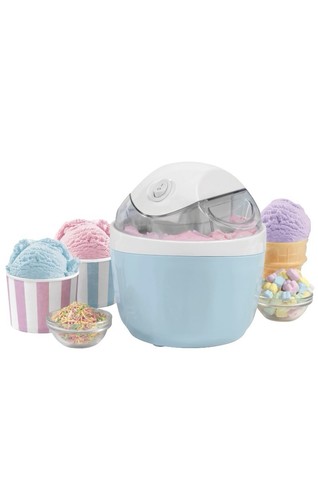 Electric ice cream maker - ice,