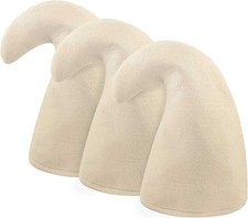 3 x Adults White Gnome Hat Fancy Dress Up 7 Dwarf Costume Fairy Stag Hen Party