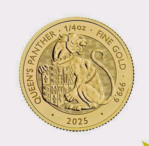 Royal mint 2025 queen beasts - mint,