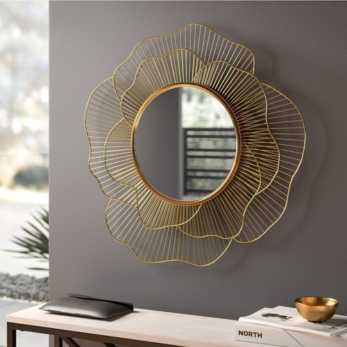 Gold iron wire - wire, flower