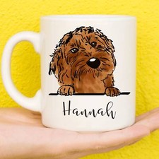 Personalised labradoodle mug - personalised,