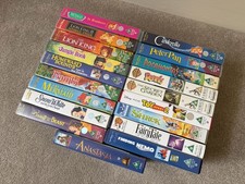 Disney VHS Bundle Classic Collection | Lion King, Cinderella, Little Mermaid Etc