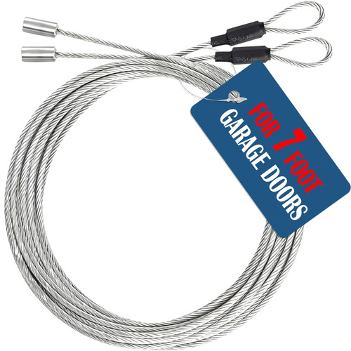 Garage door cables for 7ft - cables,