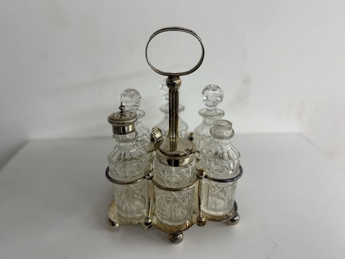 Bottle silver plated - 6,