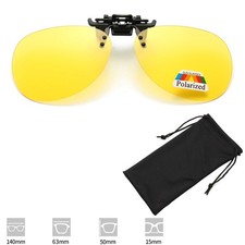 3 Style Clip On Sunglasse Over