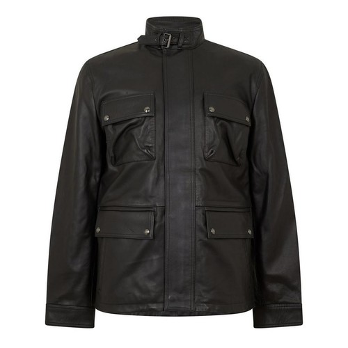 Belstaff men grant - grant, leather