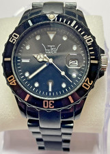 Diver Homage Watch Black Date