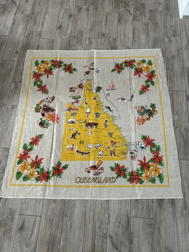 Vintage midcentury linen