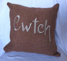 Cwtch , Welsh, Embroidered