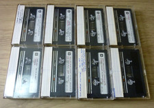 8 x TDK MA 60 Metal Position/Type IV Audio Cassettes. Used once. Early 80s.