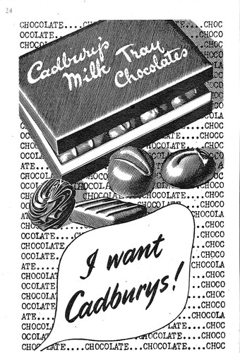 1950 advert cadbury milk - 1950,