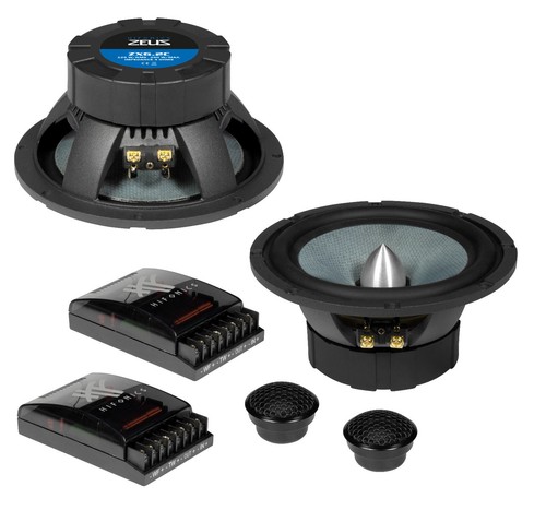 Hifonics 250w 16 - hifonics, zx-6.2c