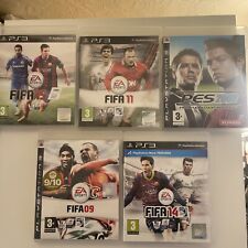 Fifa 9,11,14,15 - PES 2008 - PS3 Bundle Fifa Sony PlayStation 3 5 Game Bundle  