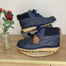 Men’s Navy Blue Fur Trim