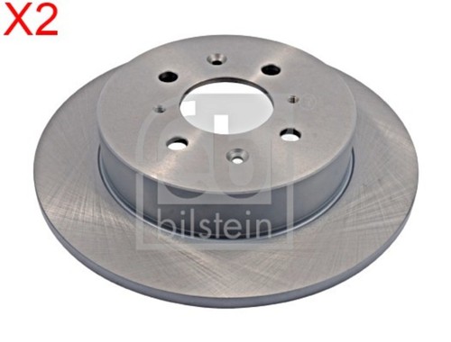 Rear brake disc pcs - rear,