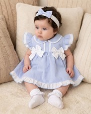 Baby Girl Dress Set Frilly