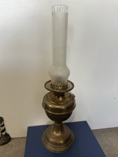Vintage Brass Oil Lamp