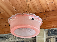 vintage glass pendant light