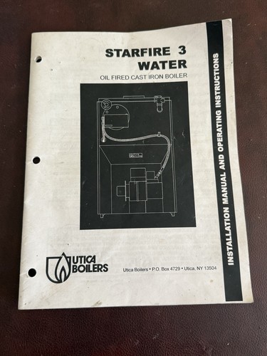 Utica boilers starfire - utica, oil