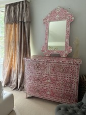 LUXURIOUS THERMAL BESPOKE INTERLINED SILK FRENCH PINK DESIGNERS GUILD CURTAINS